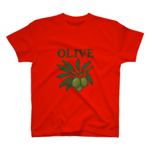 オリーブTシャツ